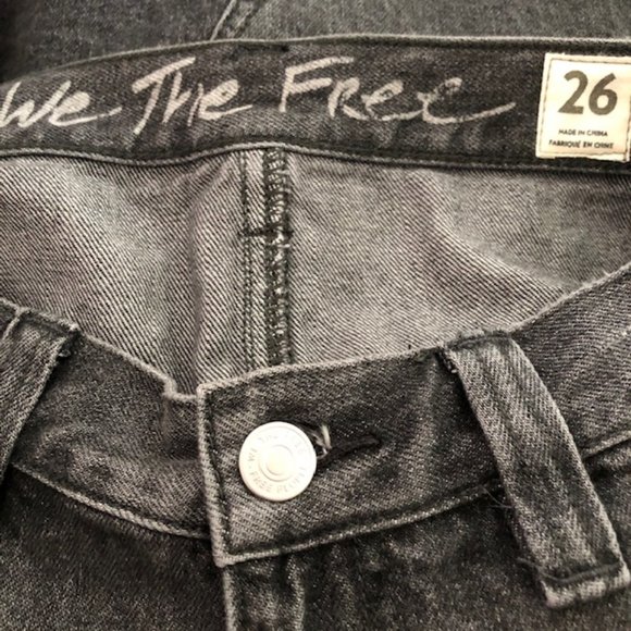 Free People Sidecar Mini Cotton Skirt-Sanded Black - Picture 10 of 12